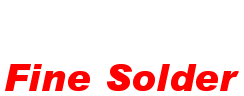 Product Information Fine solder 