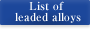 List of leaded solders 