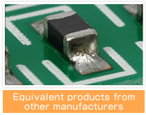 Equivalent products from other manufacturers. 